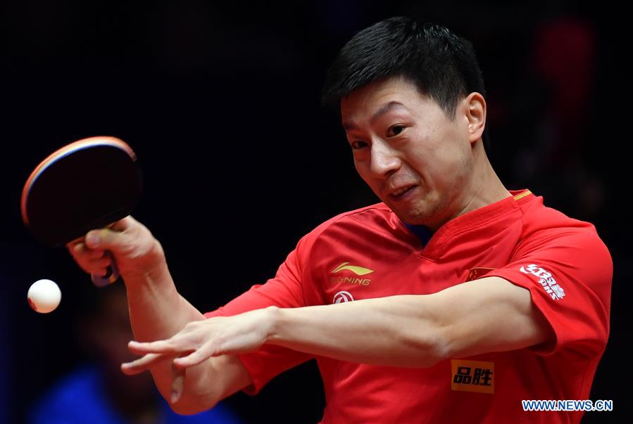 （SP）中国-郑州-乒乓球-ITTF世界巡回赛总决赛-男子单打-四分之一决赛（CN）