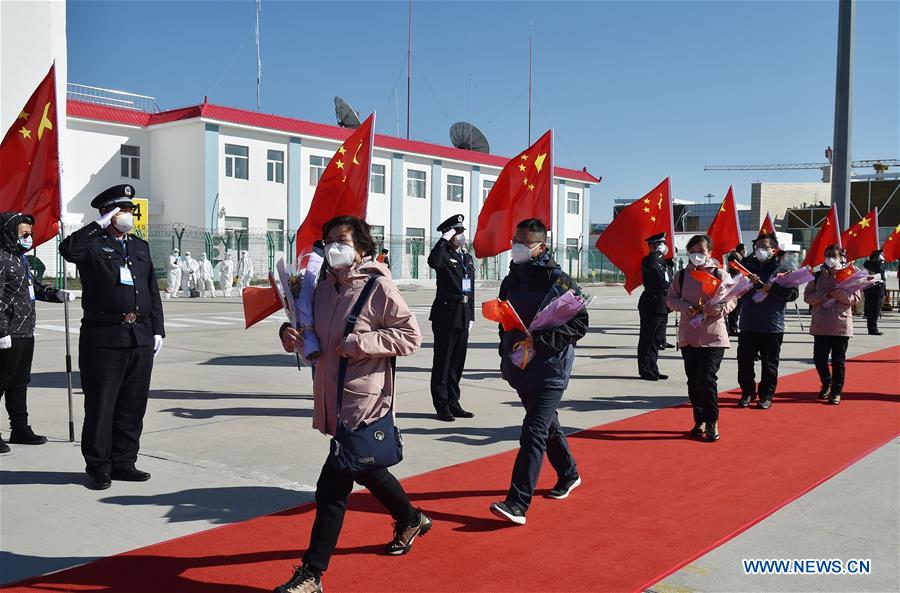 湖北（中国）吉林医疗队回国