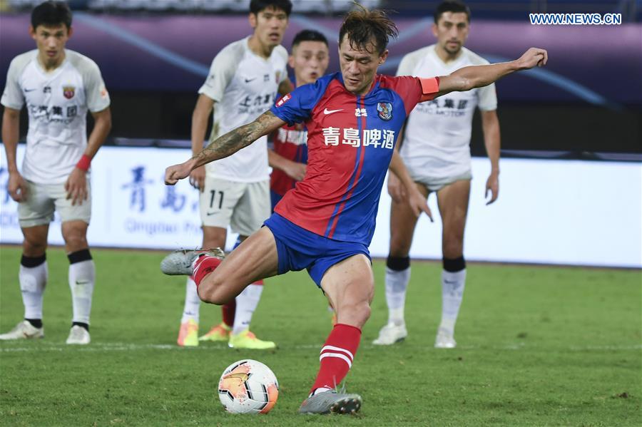 （SP）中国-苏州-足球-中国超级联赛-上海SIPG VS青岛黄海（CN）