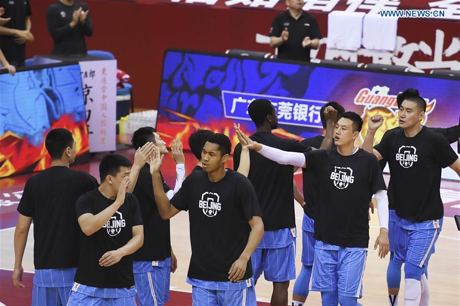 （SP）中国-青岛-篮球-CBA联赛-半决赛-广东南虎和北京烤鸭（CN）