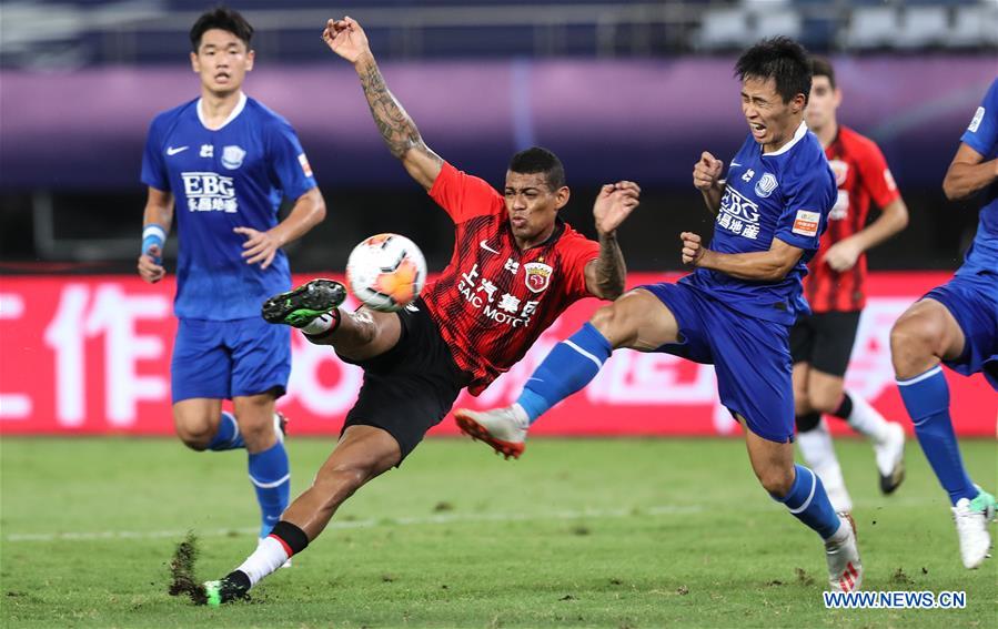 （SP）中国-苏州-足球-中国超级联赛-石家庄EVER BRIGHT VS SHANGHAI SIPG（CN）