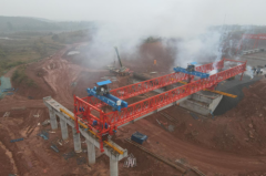 项目建设火热  中国二冶茶常高速第11合同段项目奋力冲刺年度目标任务